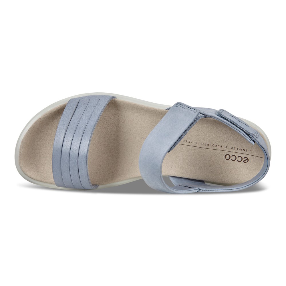 Sandalias Mujer - ECCO Flowt Flat - Azules - ILE940538